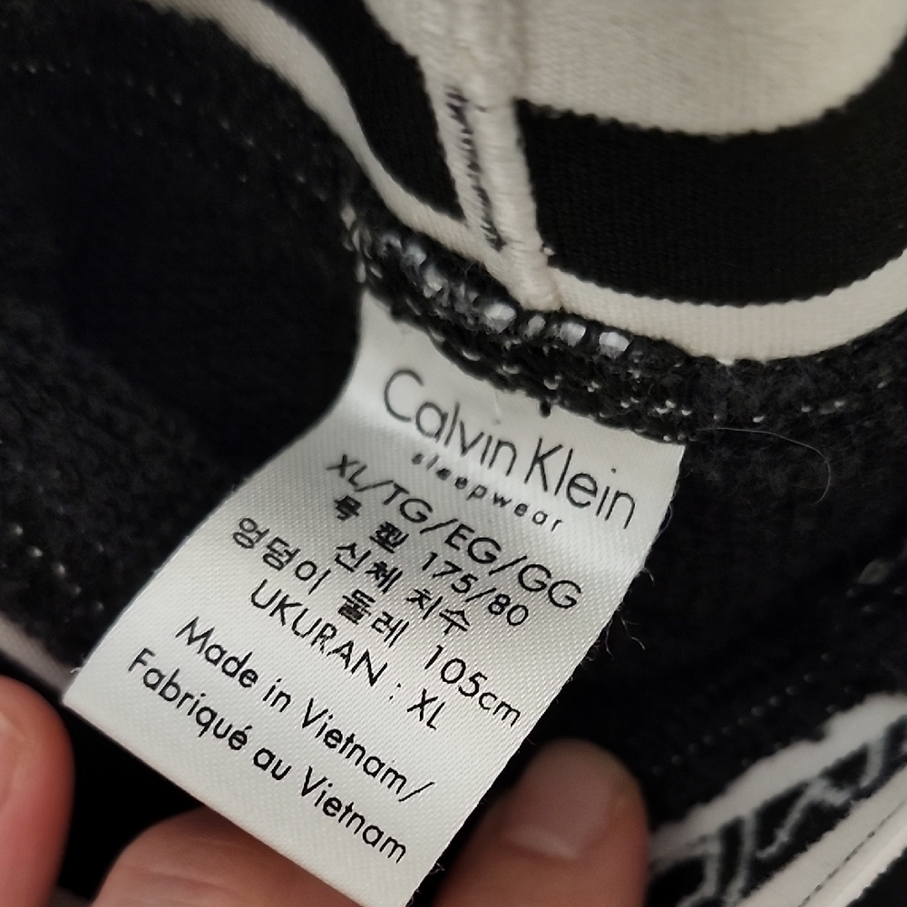 Calvin Klein Black Track Pants - Picture 3 of 9